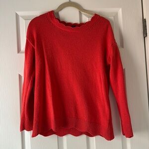 Talbots Coral Sweater